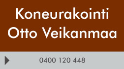 Koneurakointi Otto Veikanmaa